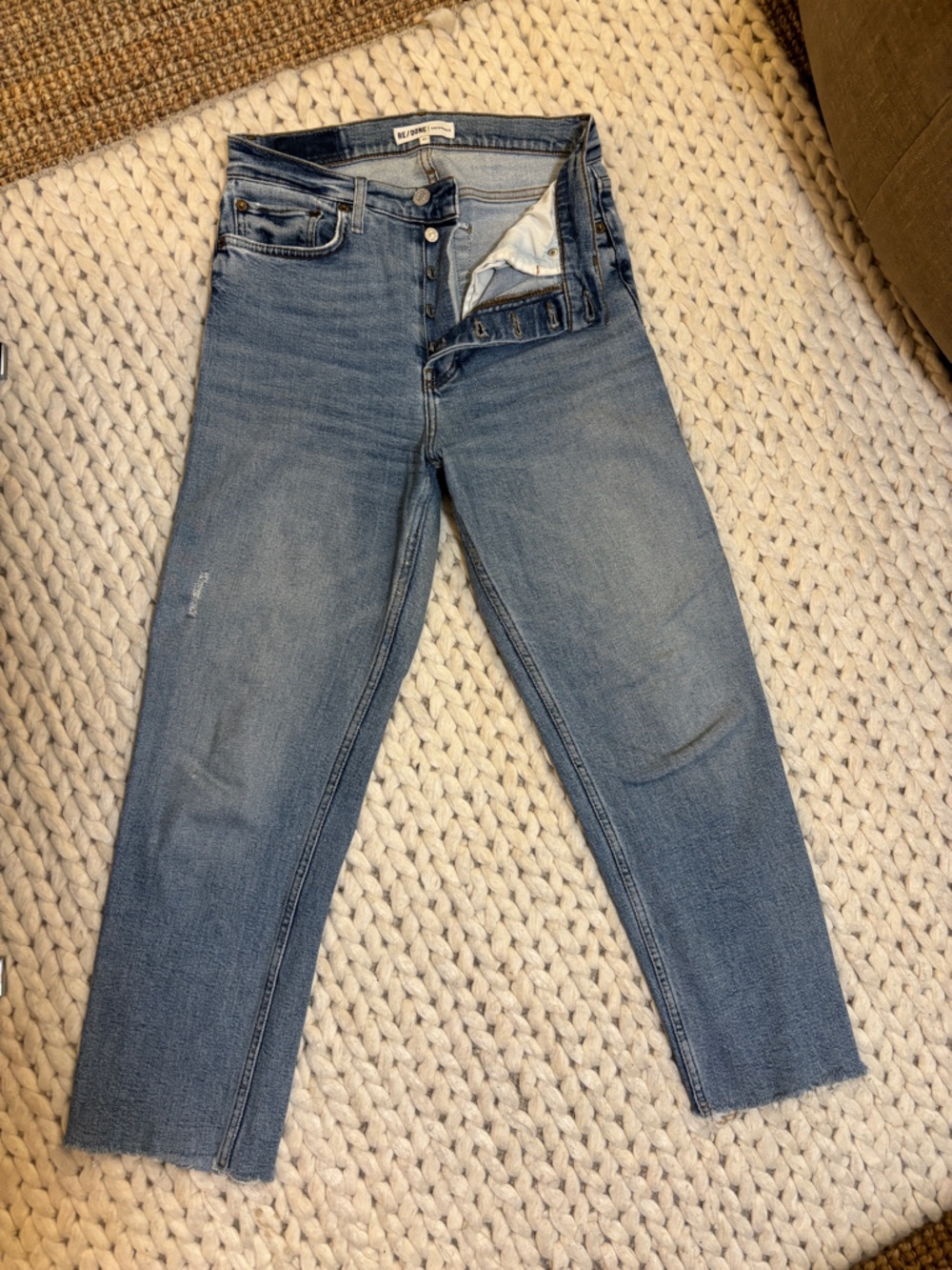 RE/Done 90's jeans light-wash denim